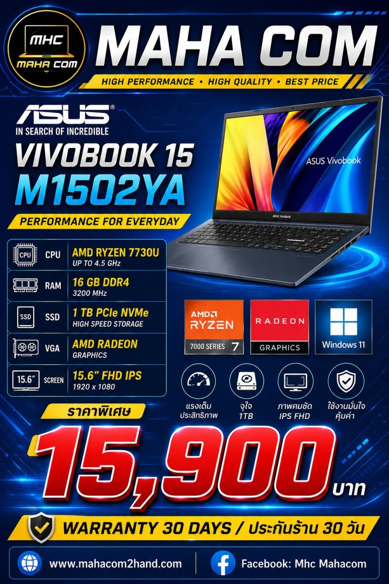 Asus Vivobook 15 M1502YA